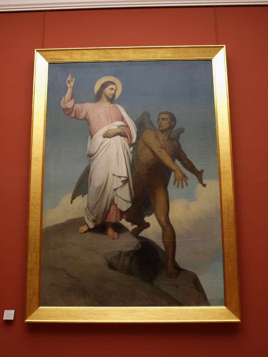 La Tentation du Christ by Ary Scheffer